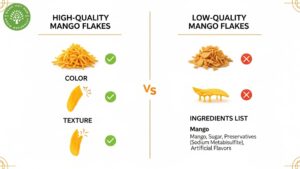 mango flakes