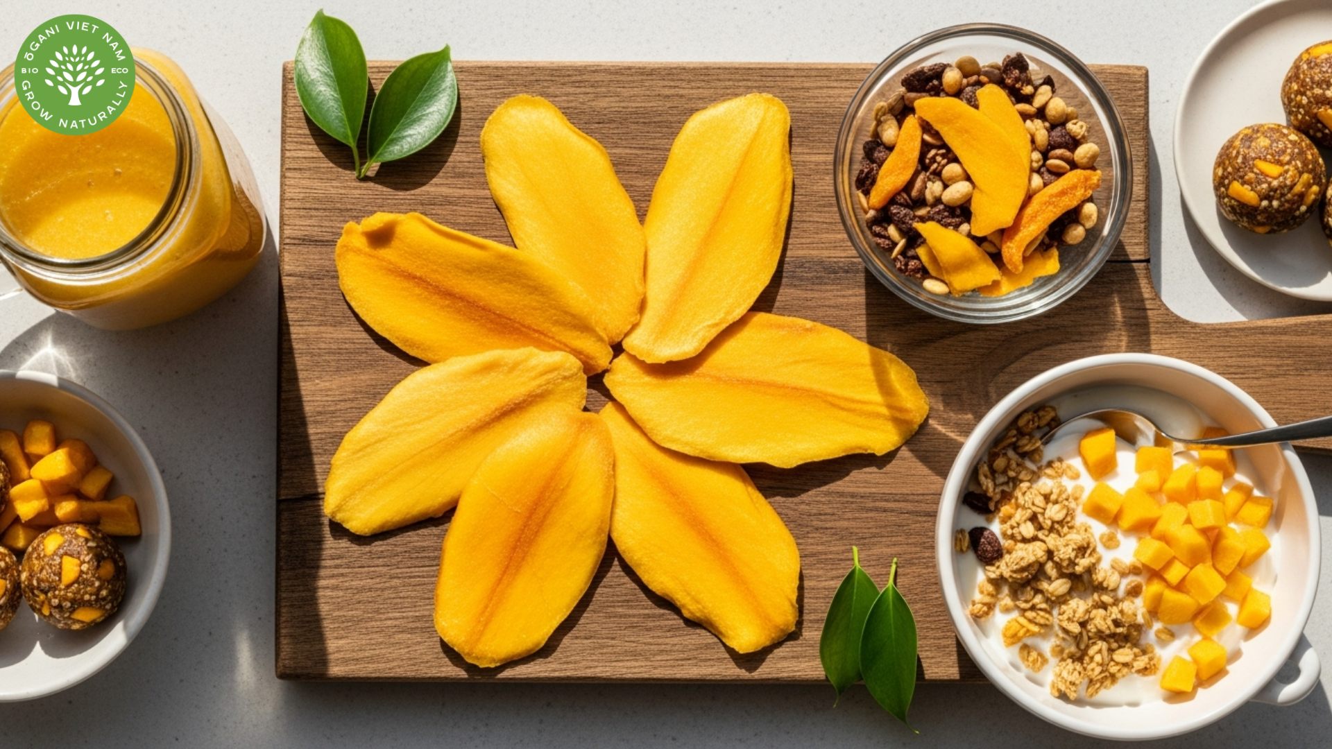 what to do with dried mango slices