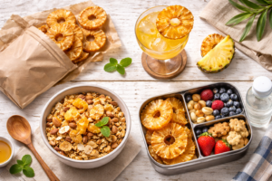 dried pineapple slices