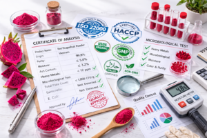 red dragonfruit powder manufacturer